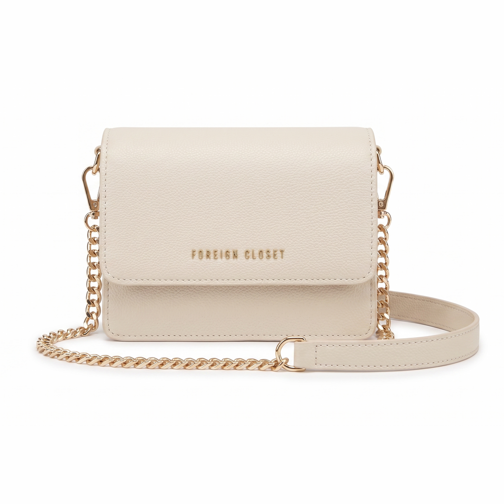 Signature Chained Crossbody – Ivory Dusk(Limited Pre-Order)