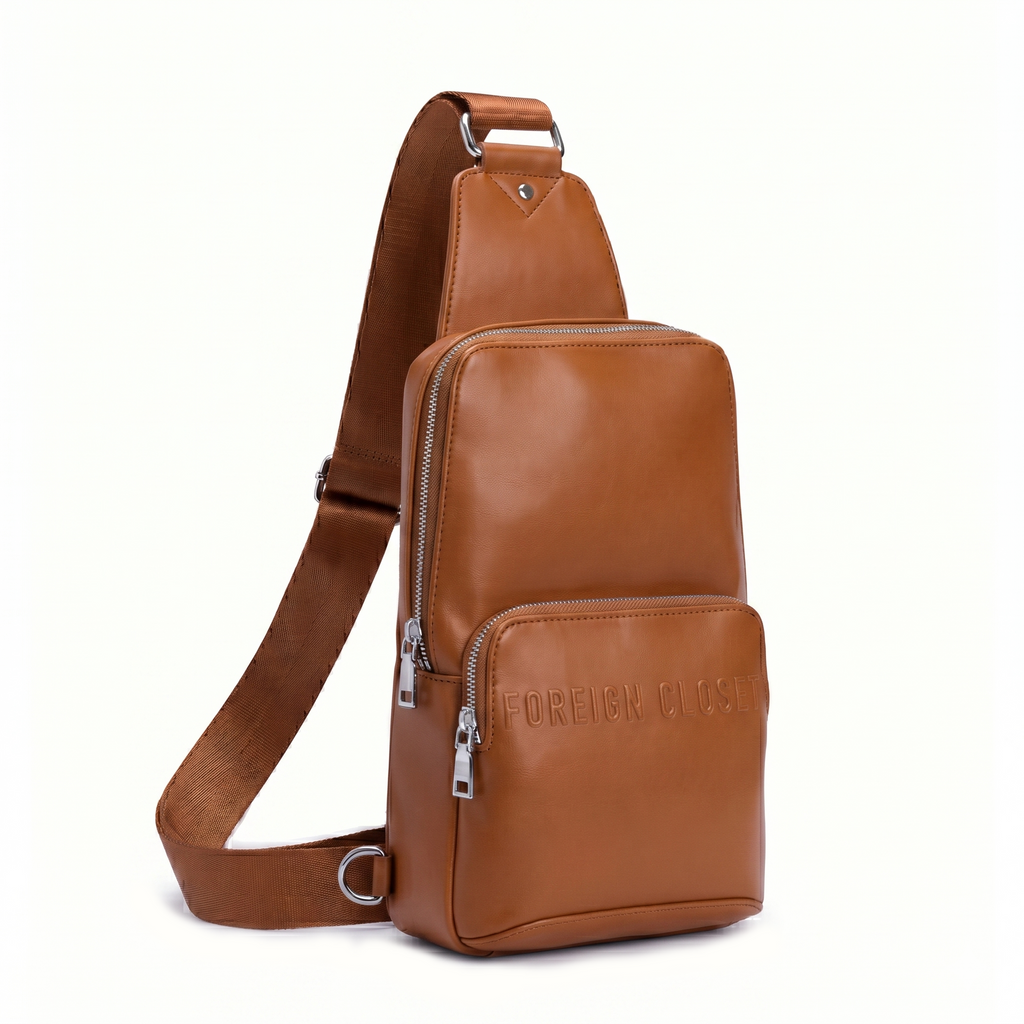 Signature Icon Shoulder Bag (Peanut Butter)