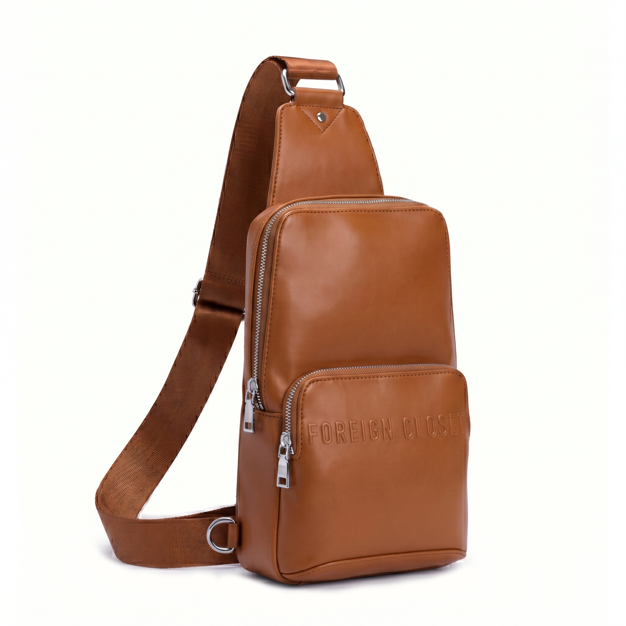 Signature Icon Shoulder Bag (Peanut Butter)