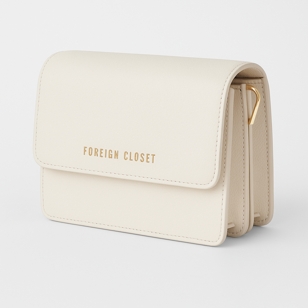 Signature Chained Crossbody – Ivory Dusk(Limited Pre-Order)