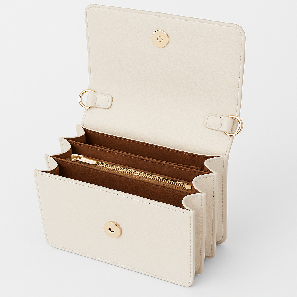 Signature Chained Crossbody – Ivory Dusk(Limited Pre-Order)