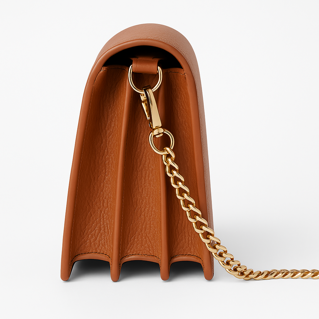 Signature Chained Crossbody – Cognac Rich (Limited Pre-Order)
