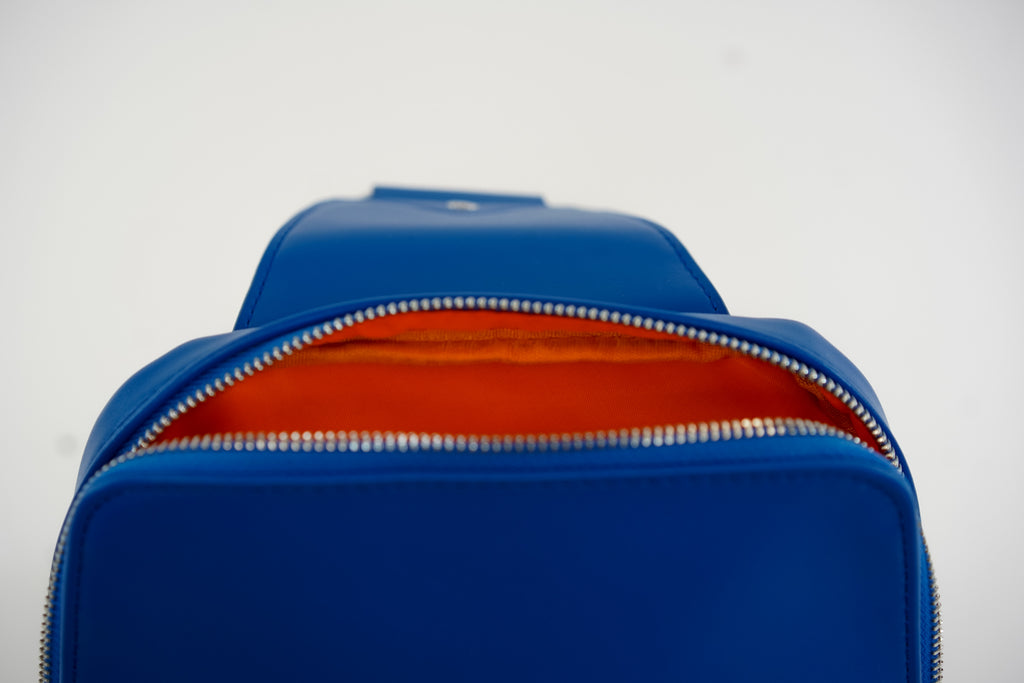Signature Icon Shoulder Bag (Icy Blue)