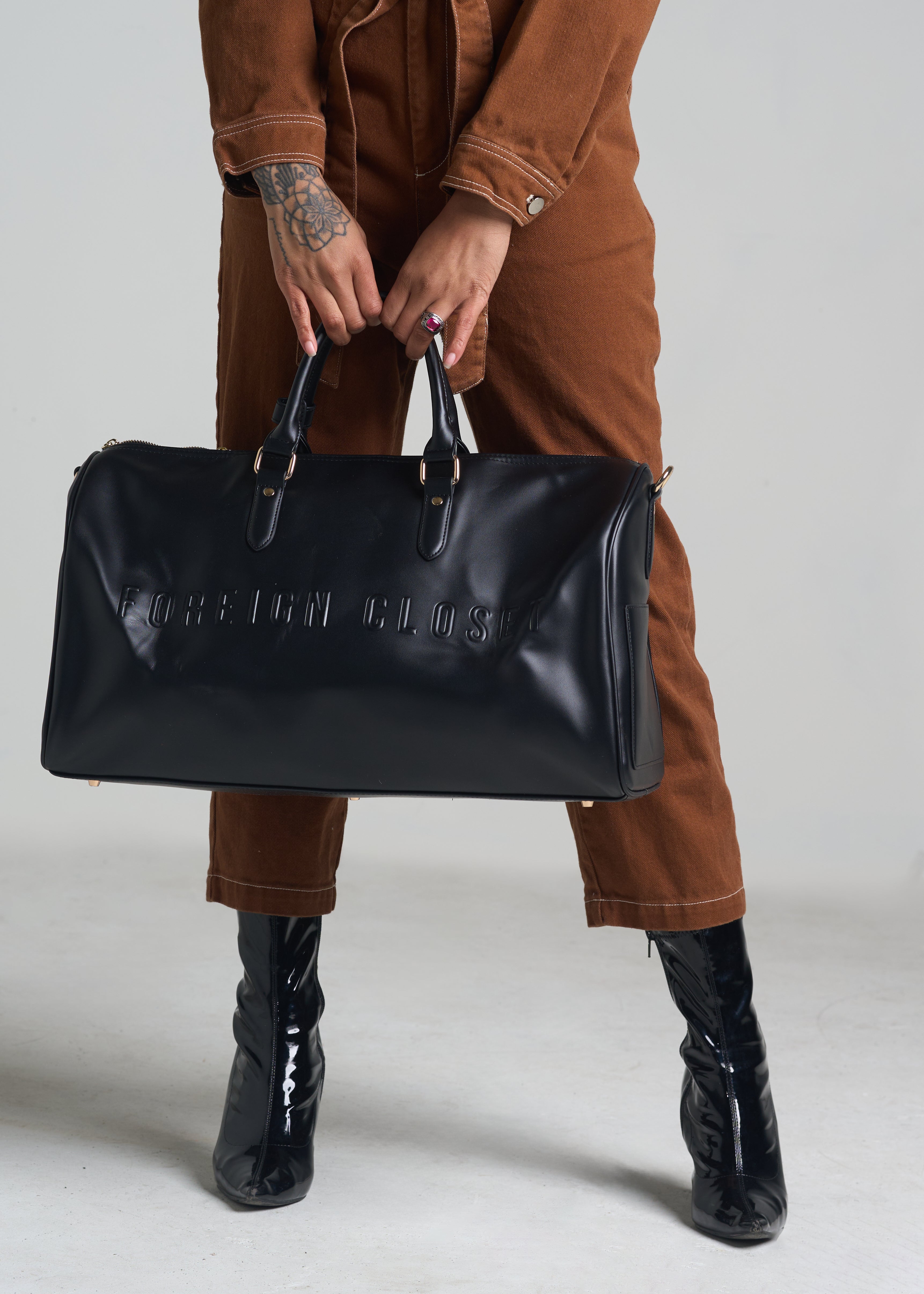 Signature Charlie Duffle (Onyx Black)