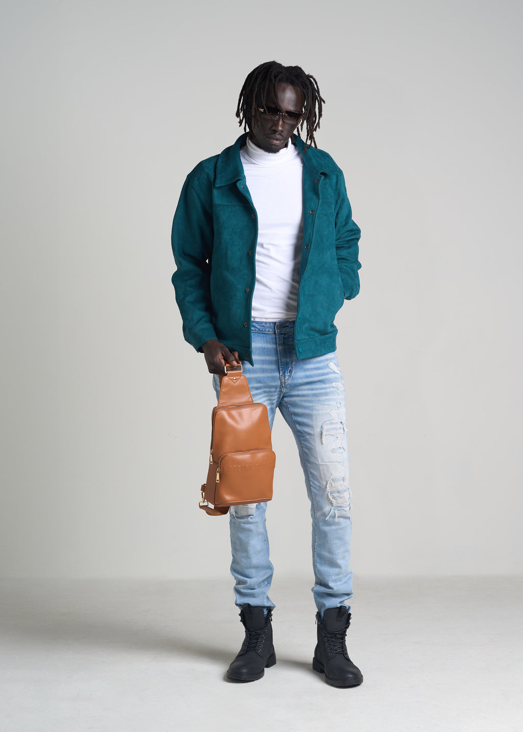 Signature Icon Shoulder Bag (Peanut Butter)