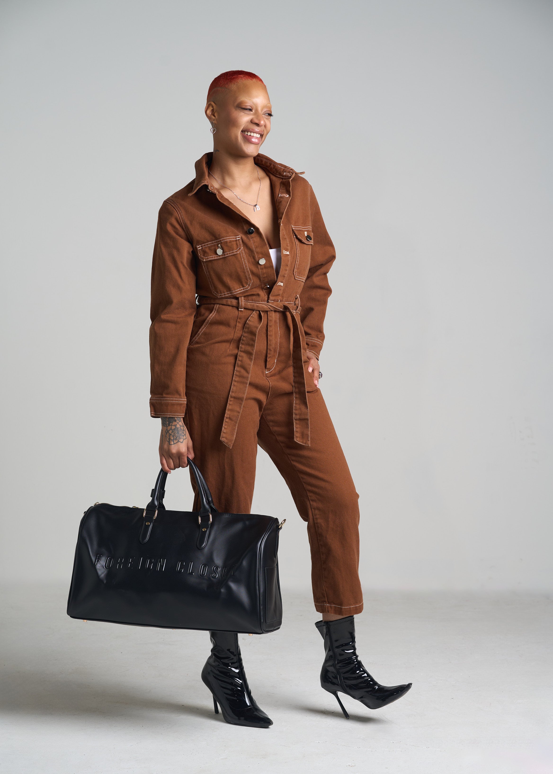 Signature Charlie Duffle (Onyx Black)